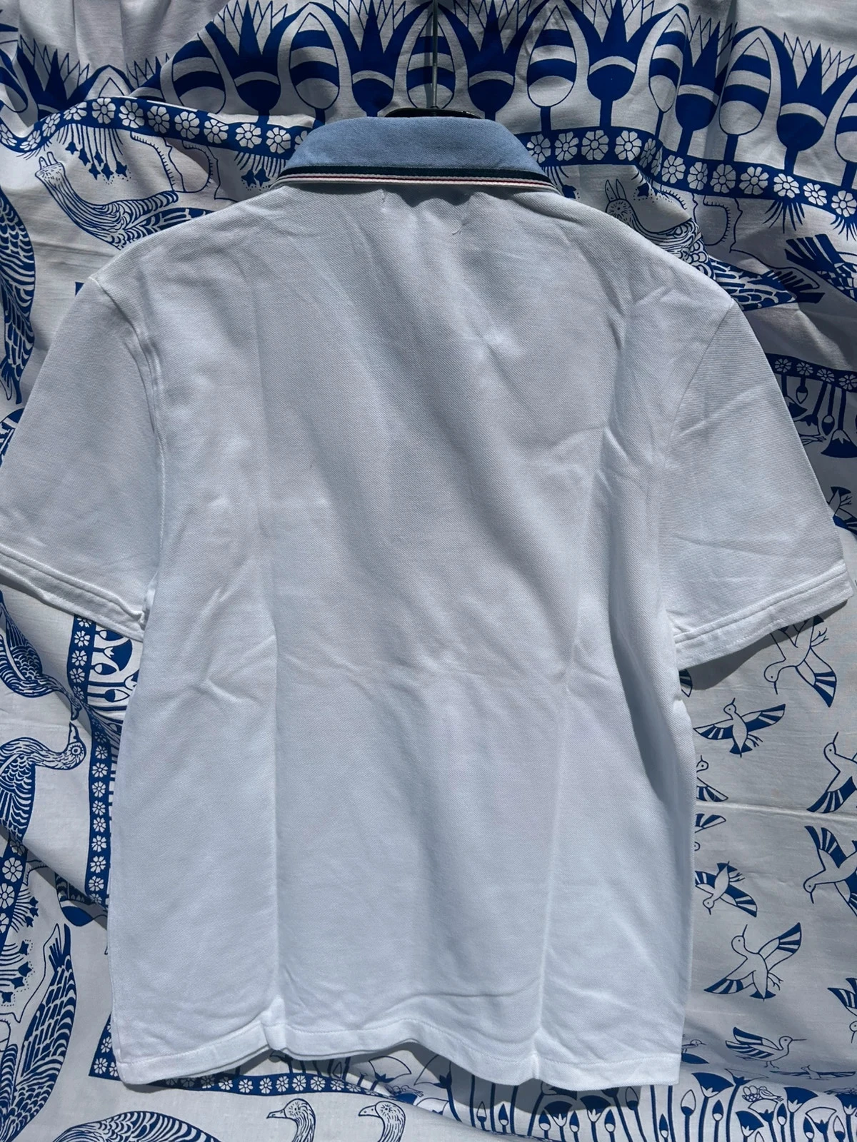 Polo blanc slim S/36 Jules homme bon état – photo 3